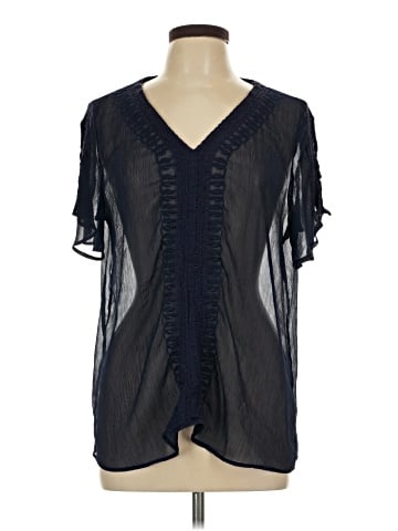 Banana Republic Factory Store Short Sleeve Blouse (view 1)