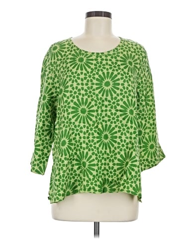 Flax 3/4 Sleeve Blouse (view 1)