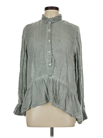 a.n.a. A New Approach Long Sleeve Blouse (view 1)