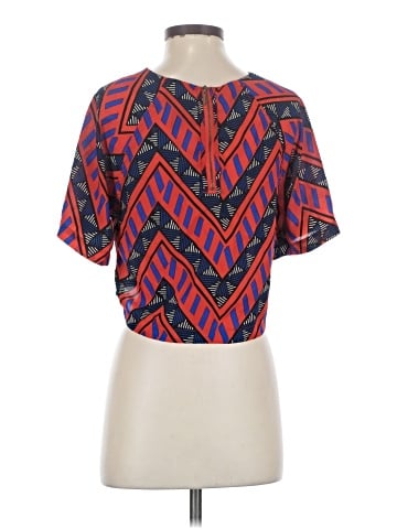 Fun & Flirt Short Sleeve Blouse (view 1)