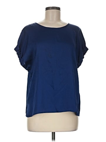 DKNY Short Sleeve Blouse (view 1)