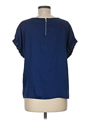 DKNY Short Sleeve Blouse (view 2)