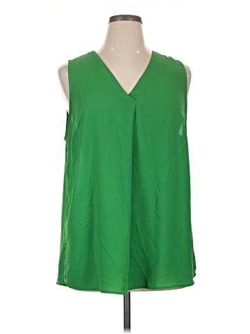 ELOQUII Sleeveless Blouse (view 1)