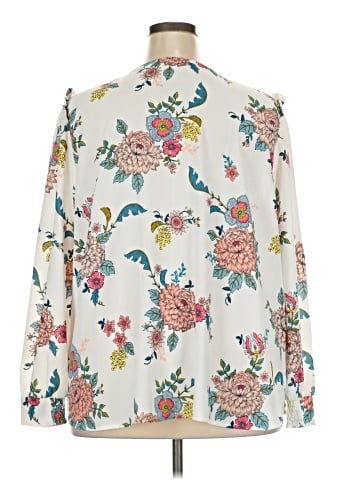 Ann Taylor LOFT Long Sleeve Blouse (view 2)