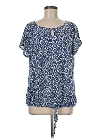 Liz Claiborne Short Sleeve Blouse (view 1)