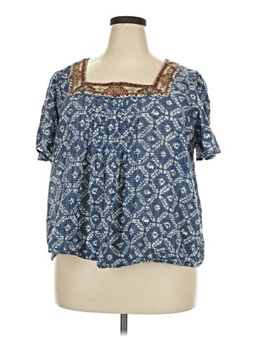 Sundance Short Sleeve Blouse (view 1)
