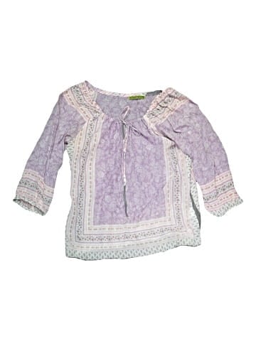 Velvet 3/4 Sleeve Blouse (view 2)