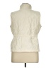 Talbots 100% Polyester Solid Ivory Vest Size XL Petite - photo 2