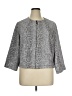 Chico's Graphic Gray Jacket Size XL (3) - photo 1