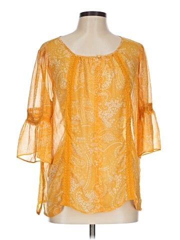 Lauren Conrad 3/4 Sleeve Blouse (view 1)