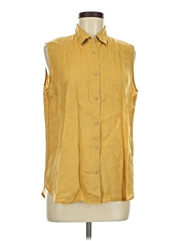 Uniqlo Sleeveless Button-Down Shirt (view 1)