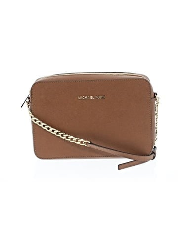 MICHAEL Michael Kors Leather Crossbody Bag (view 1)