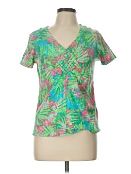 Caribbean Joe Short Sleeve Blouse (view 1)