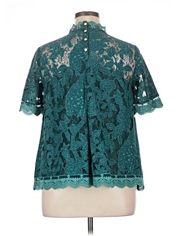 HD in Paris Short Sleeve Blouse (view 2)