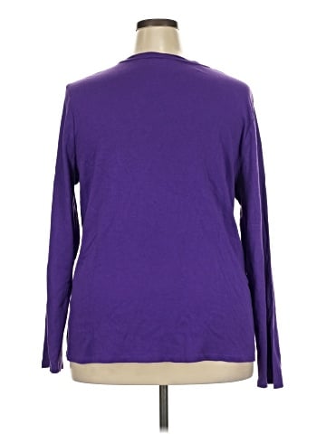 Lane Bryant 3/4 Sleeve T-Shirt (view 2)