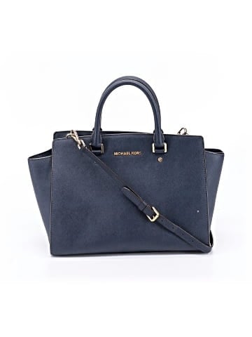 MICHAEL Michael Kors Leather Satchel (view 1)