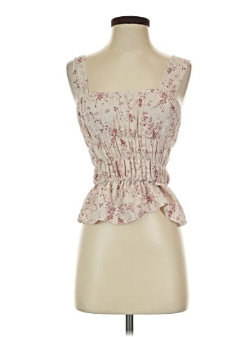 Paper Crane Sleeveless Blouse (view 1)
