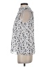 Eclair Silver Sleeveless Blouse Size S - photo 5