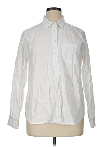Gap Long Sleeve Button-Down Shirt (view 1)