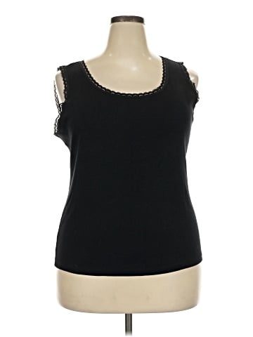 JM Collection Sleeveless Top (view 1)