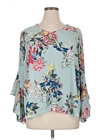 RACHEL Rachel Roy 3/4 Sleeve Blouse (view 1)
