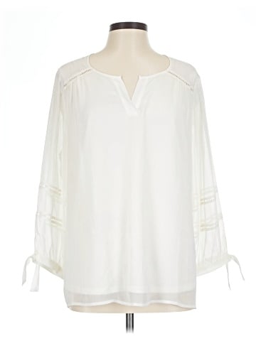 Apt. 9 3/4 Sleeve Blouse (view 1)