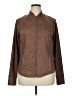 Athleta Animal Print Brown Jacket Size XL - photo 1