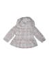 Carter's 100% Polyester Hearts Gray Raincoat 3-6 MO / 6 MO - photo 1