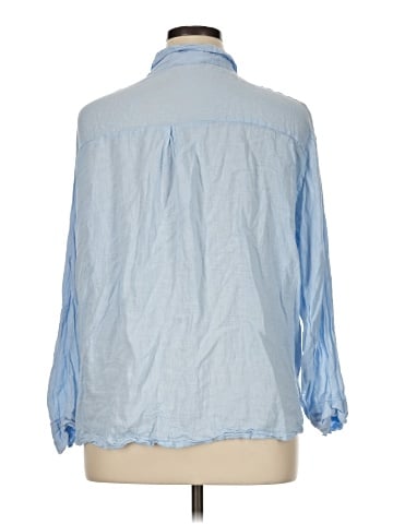 Blank NYC 3/4 Sleeve Button-Down Shirt (view 2)
