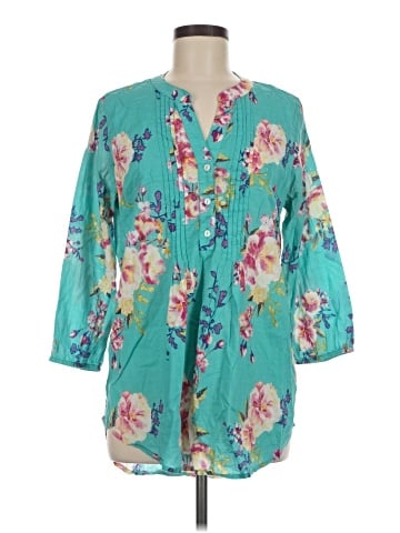 Soft Surroundings 3/4 Sleeve Blouse (view 1)
