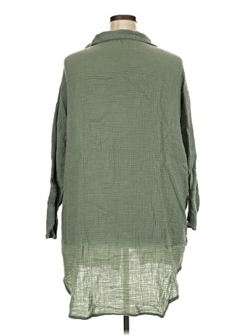 Tahiti 3/4 Sleeve Button-Down Shirt (view 2)