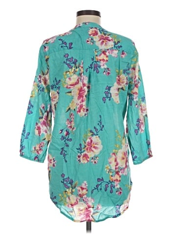 Soft Surroundings 3/4 Sleeve Blouse (view 2)