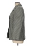 Talbots 100% Wool Houndstooth Gray Wool Blazer Size 12 - photo 5