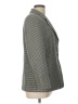 Talbots 100% Wool Houndstooth Gray Wool Blazer Size 12 - photo 4