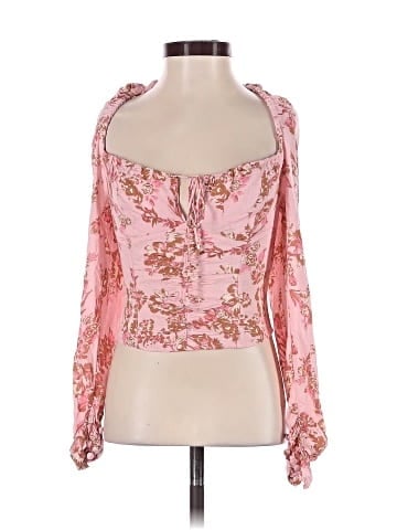 Free People 3/4 Sleeve Blouse (view 1)