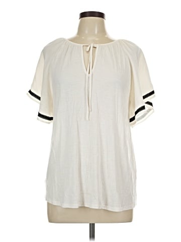 Ann Taylor LOFT Outlet Short Sleeve Blouse (view 1)