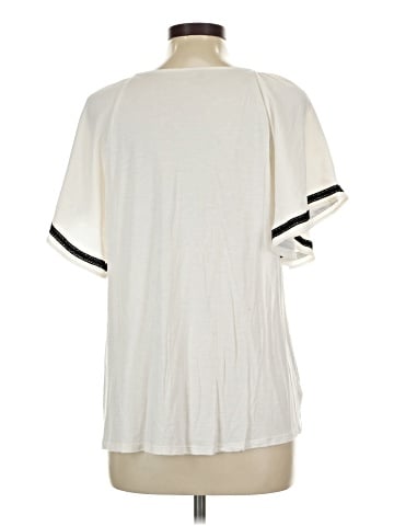 Ann Taylor LOFT Outlet Short Sleeve Blouse (view 2)