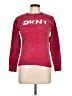 DKNY 100% Polyester Red Pullover Sweater Size 12 - photo 1
