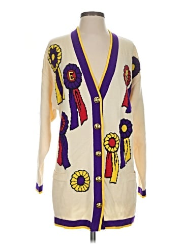 Escada by Margaretha Ley Wool Cardigan (view 1)