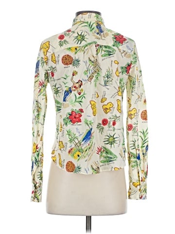J.Crew Factory Store Long Sleeve Button-Down Shirt (view 2)