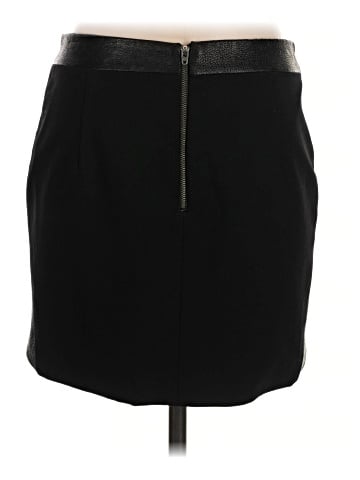 Mason Faux Leather Skirt (view 2)
