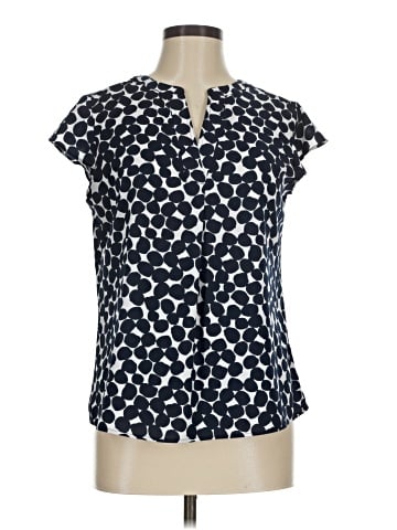 Calvin Klein Short Sleeve Blouse (view 1)