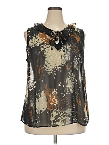 CAbi Sleeveless Blouse (view 1)
