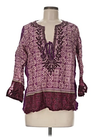 Old Navy 3/4 Sleeve Blouse (view 1)