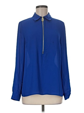 MICHAEL Michael Kors Long Sleeve Blouse (view 1)