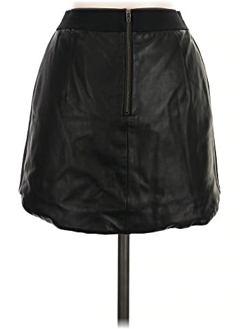 Mason Faux Leather Skirt (view 2)