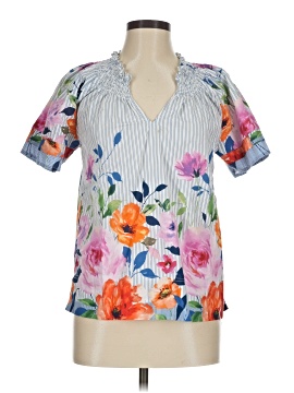 Badgley Mischka Short Sleeve Blouse (view 1)