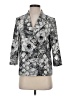 Bobeau Print Silver Blazer Size S - photo 1
