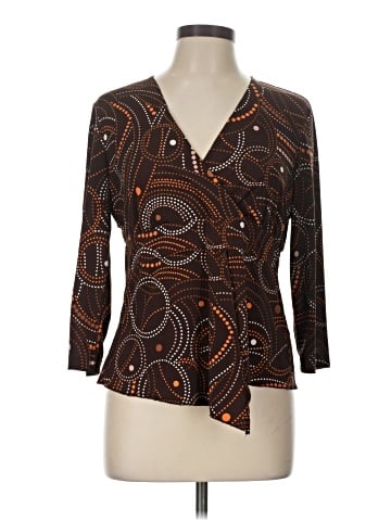 Briggs New York 3/4 Sleeve Blouse (view 1)