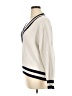 MNG Stripes Ivory Pullover Sweater Size 1XL - photo 5